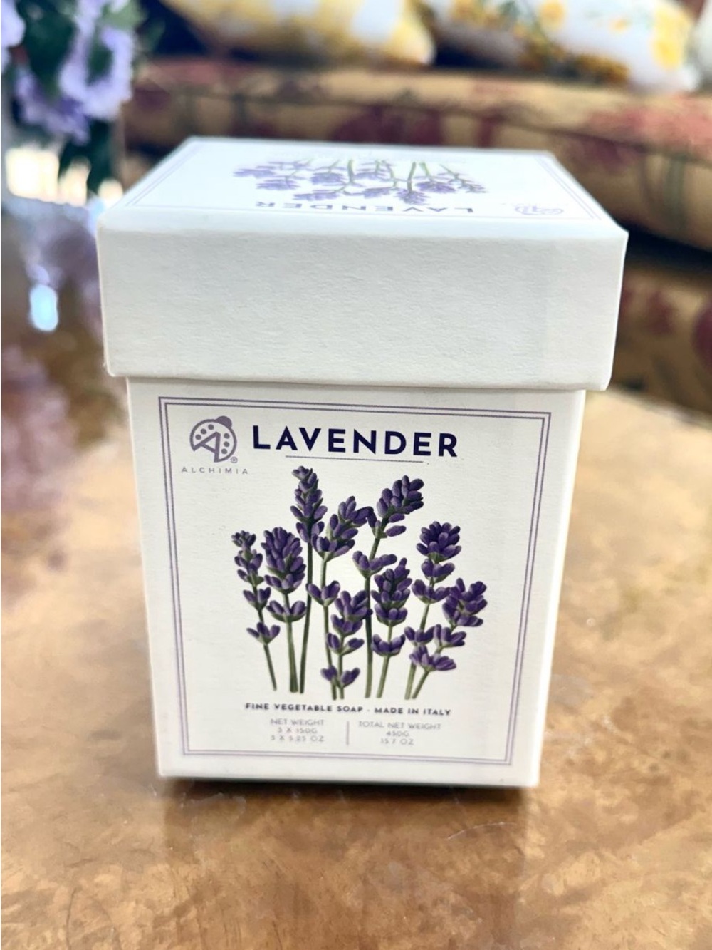 ✴️New✴️Lavender Fine Vegetable Soap
